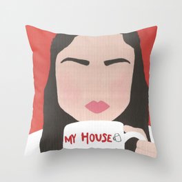Marta's House Throw Pillow