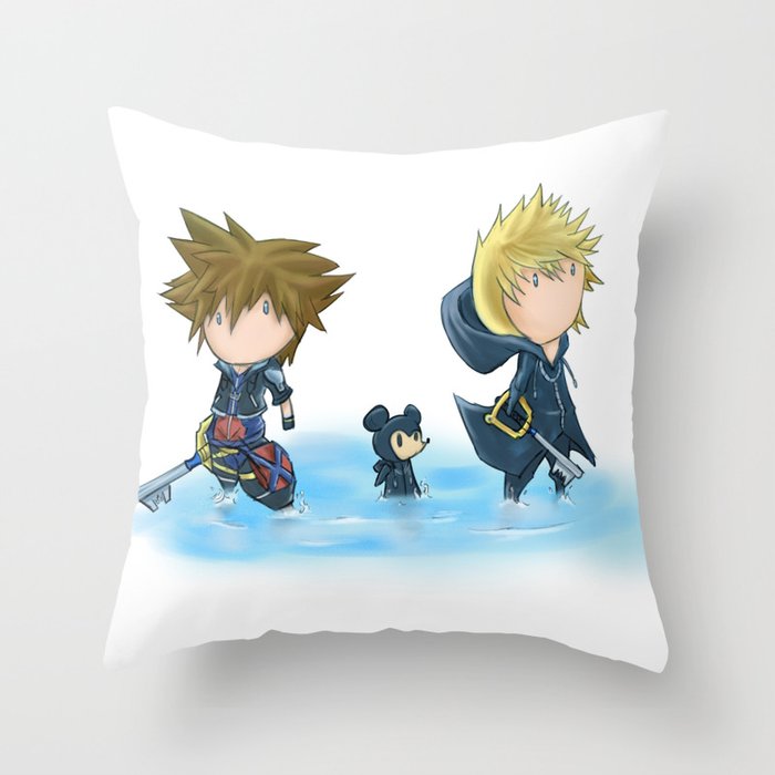 Kingdom Hearts Throw Pillow