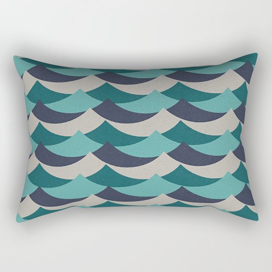 Waves Of Fun Rectangular Pillow
