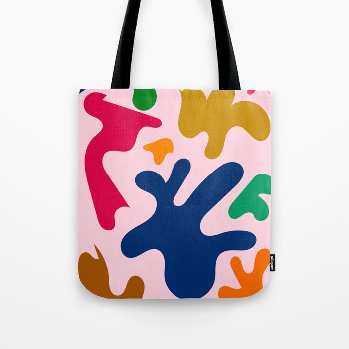 16  Henri Matisse Inspired 220527 Abstract Shapes Organic Valourine Original Tote Bag