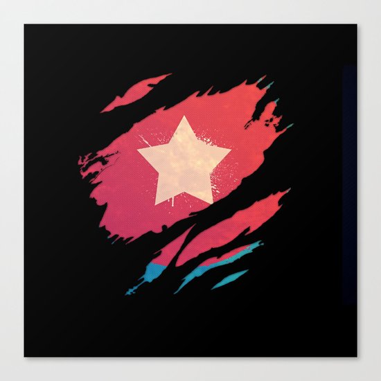 The First Avenger Canvas Print