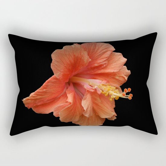 Double Orange Hibiscus DPG160419 Rectangular Pillow