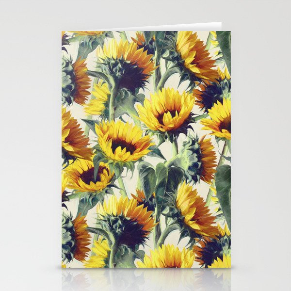 Sunflowers Forever Stationery Cards