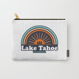 Lake Tahoe California Rainbow Carry-All Pouch