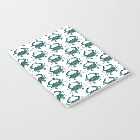 Pattern: Blue Crab Fest! Notebook
