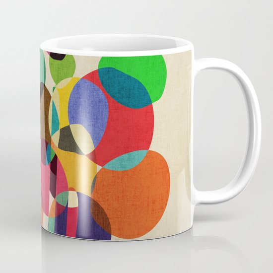 Happy flowers in the vase Mug