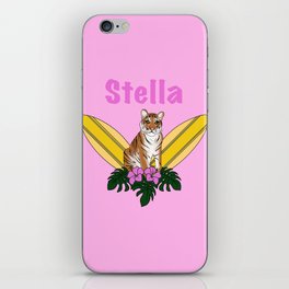Stella birthday t-shirt iPhone Skin