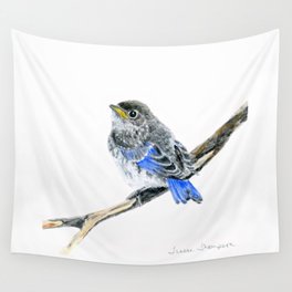 Blue Belle by Teresa Thompson Wall Tapestry