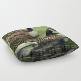 Canada Geese Floor Pillow