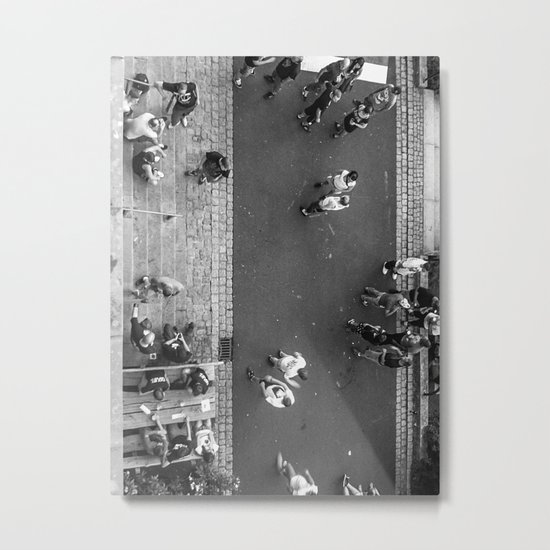 Crowd Metal Print