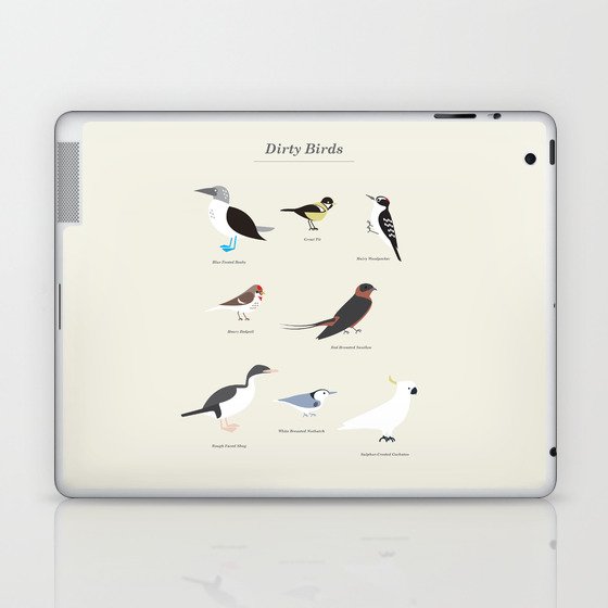 Dirty Birds Laptop & iPad Skin