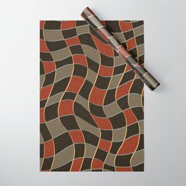 Wavy Checker II Wrapping Paper