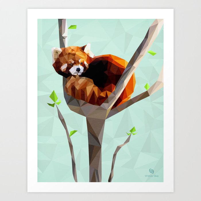 Red Panda Art Print