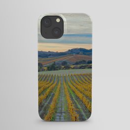 Vineyard Sunset vertical iPhone Case