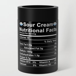Sour Cream Nutritional Value Table Can Cooler