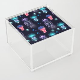 Jellyfish glow Acrylic Box
