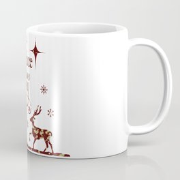 Stag and Doe Christmas  Coffee Mug