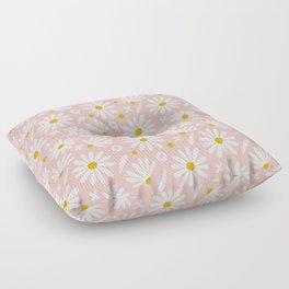 Daisies – Pink Floor Pillow