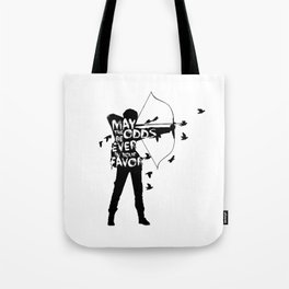 the Girl on Fire Tote Bag