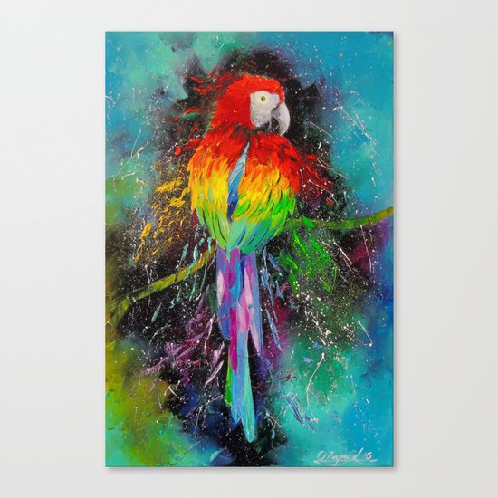 Parrot Canvas Print
