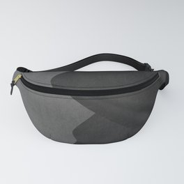 All Black Fanny Pack