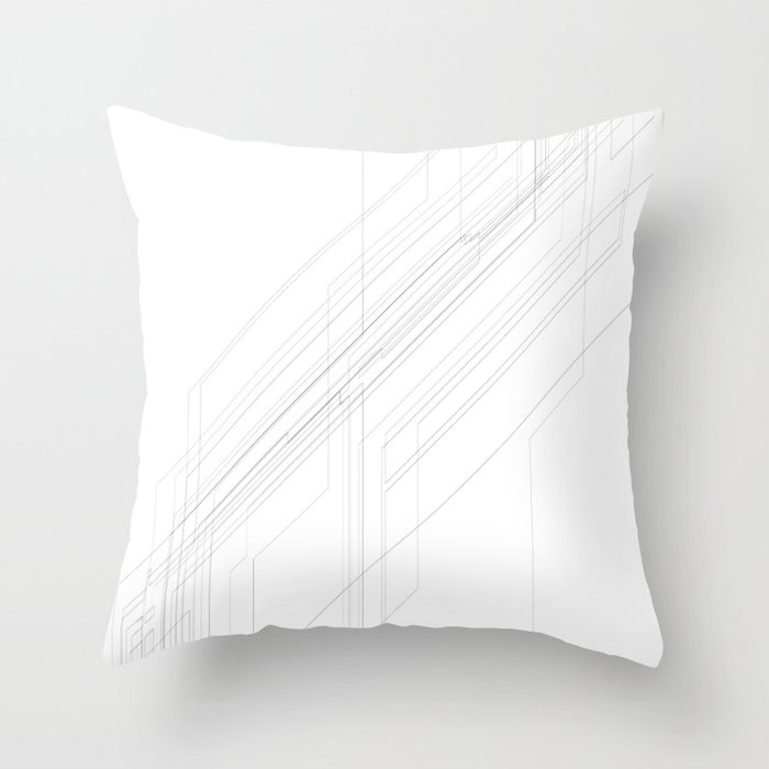 Open Arcana: Lines of Convergence Throw Pillow