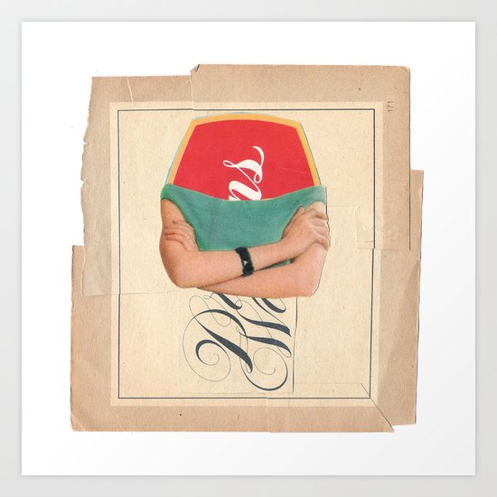 Mans Art Print