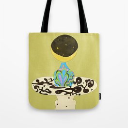 Moon Vase Tote Bag