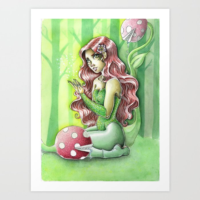 Poison Ivy Art Print