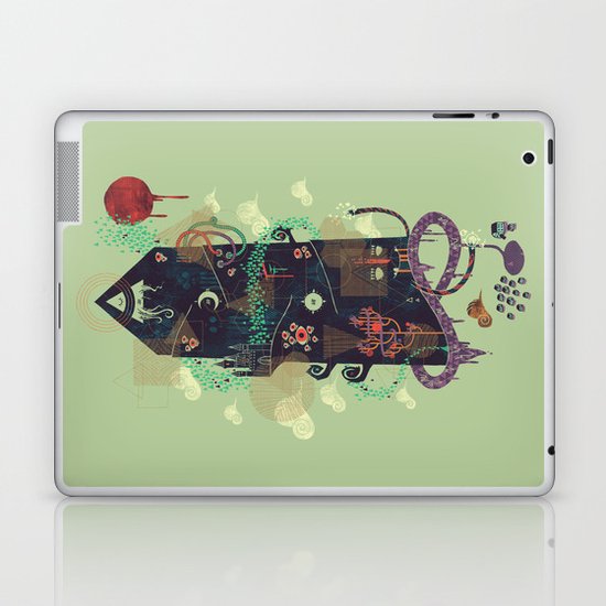 The Ominous and Ghastly Mont Noir Laptop & iPad Skin