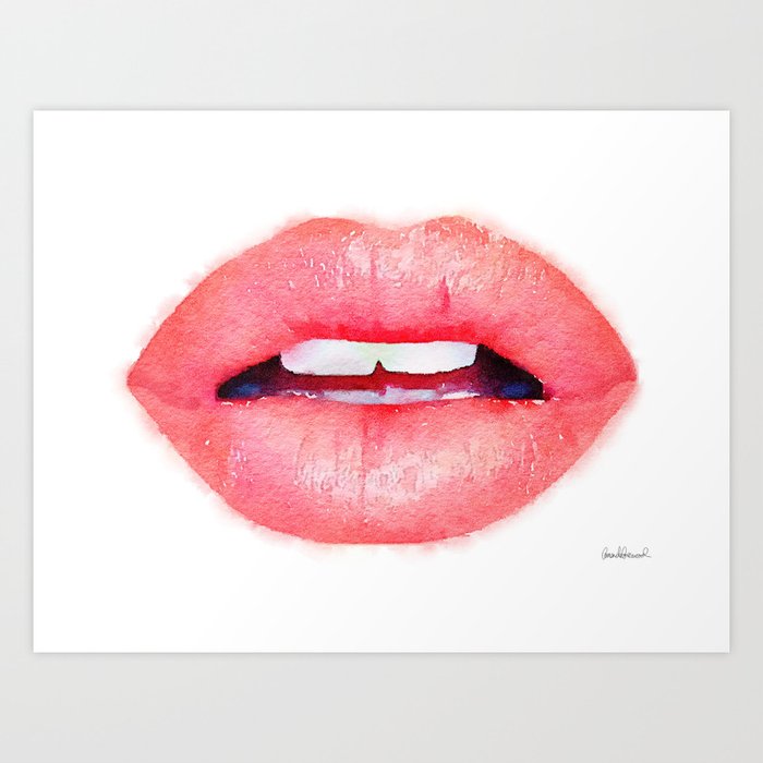 Black glitter lips, Open mouth, lips with teeth, make up, paint dripi Art  Board Print for Sale by AmandaGreenwood