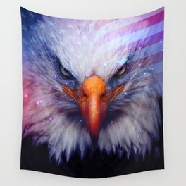 American Flag & Eagle Wall Tapestry