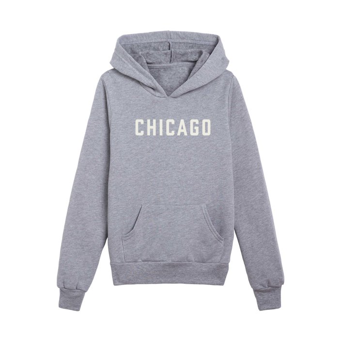 Chicago - Ivory Kids Pullover Hoodie