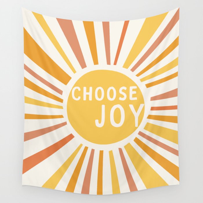 Choose Joy Wall Tapestry