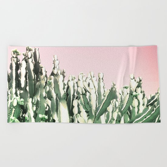 Cactus Cactus Beach Towel