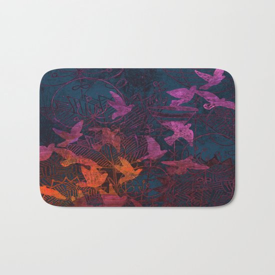I want to fly away Bath Mat