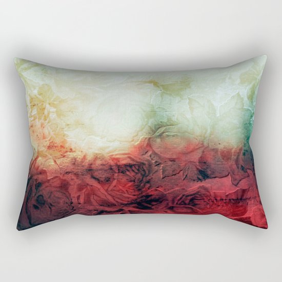 roses landscape Rectangular Pillow