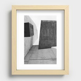 Ronchamp | Notre Dame du Haut chapel | Le Corbusier architect Recessed Framed Print