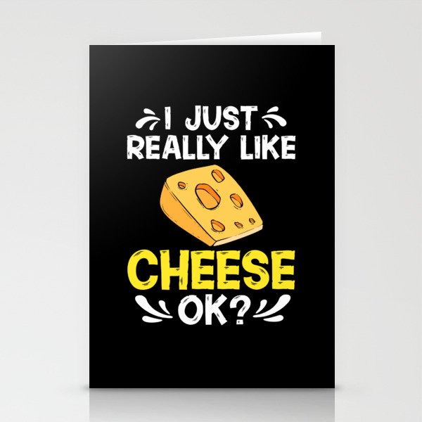 Cheese Board Sticks Vegan Funny Puns Stationery Cards