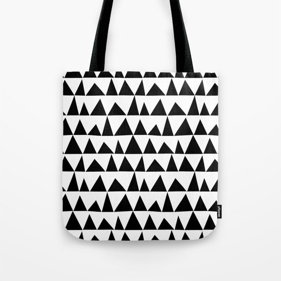 Playful triangles Tote Bag