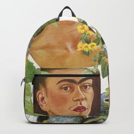 Frida Kahlo Collage Backpack