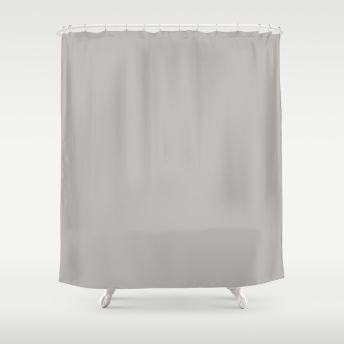 Essential Gray Shower Curtain