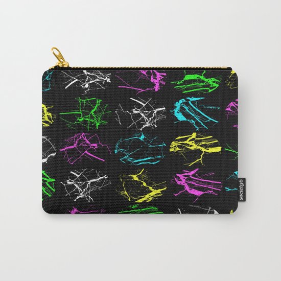 Marble Circles Pattern Carry-All Pouch