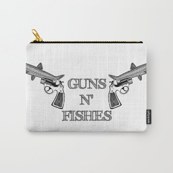 Guns n' Fishes Carry-All Pouch