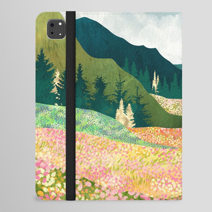 Spring Flower Vista iPad Folio Case