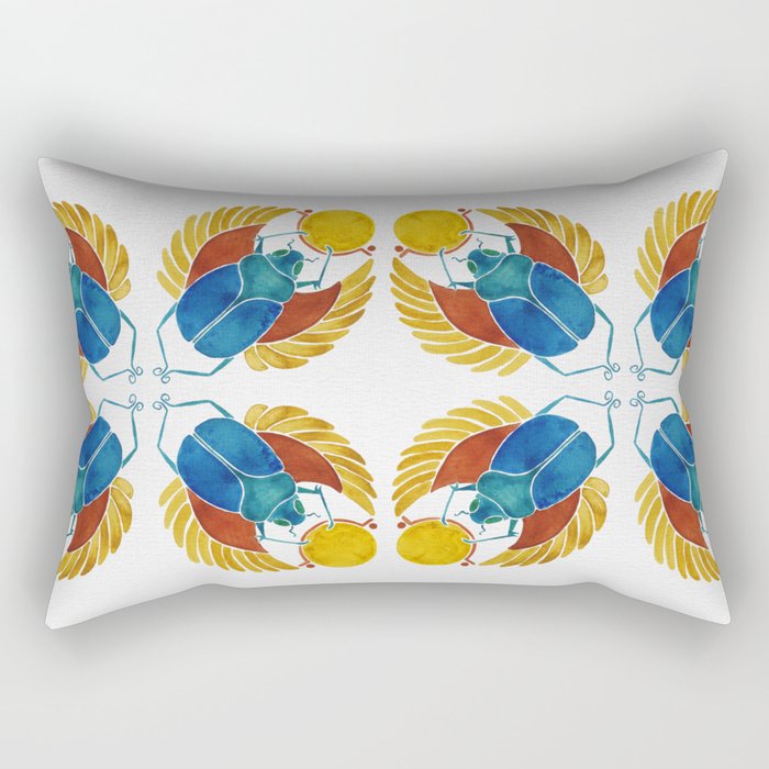 Scarab Rectangular Pillow