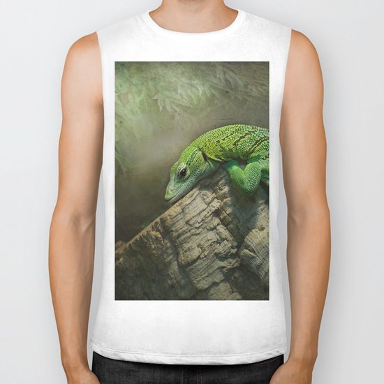 Thinking green thoughts... Biker Tank