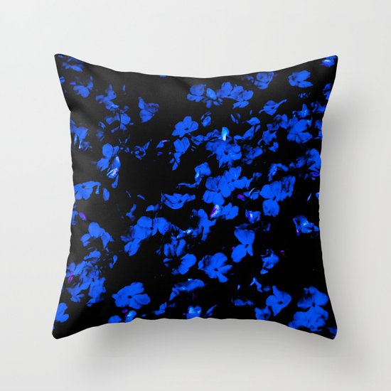 Blue Throw Pillow
