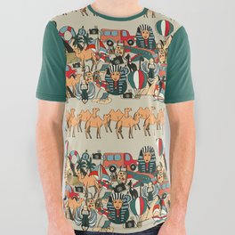 journey to Egypt All Over Graphic Tee
