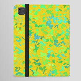 Green leaves pattern iPad Folio Case